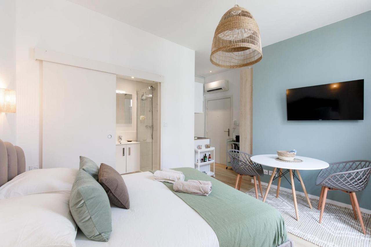 Comfortable Studio W Balcony Cannes Center Tgv Esterno foto