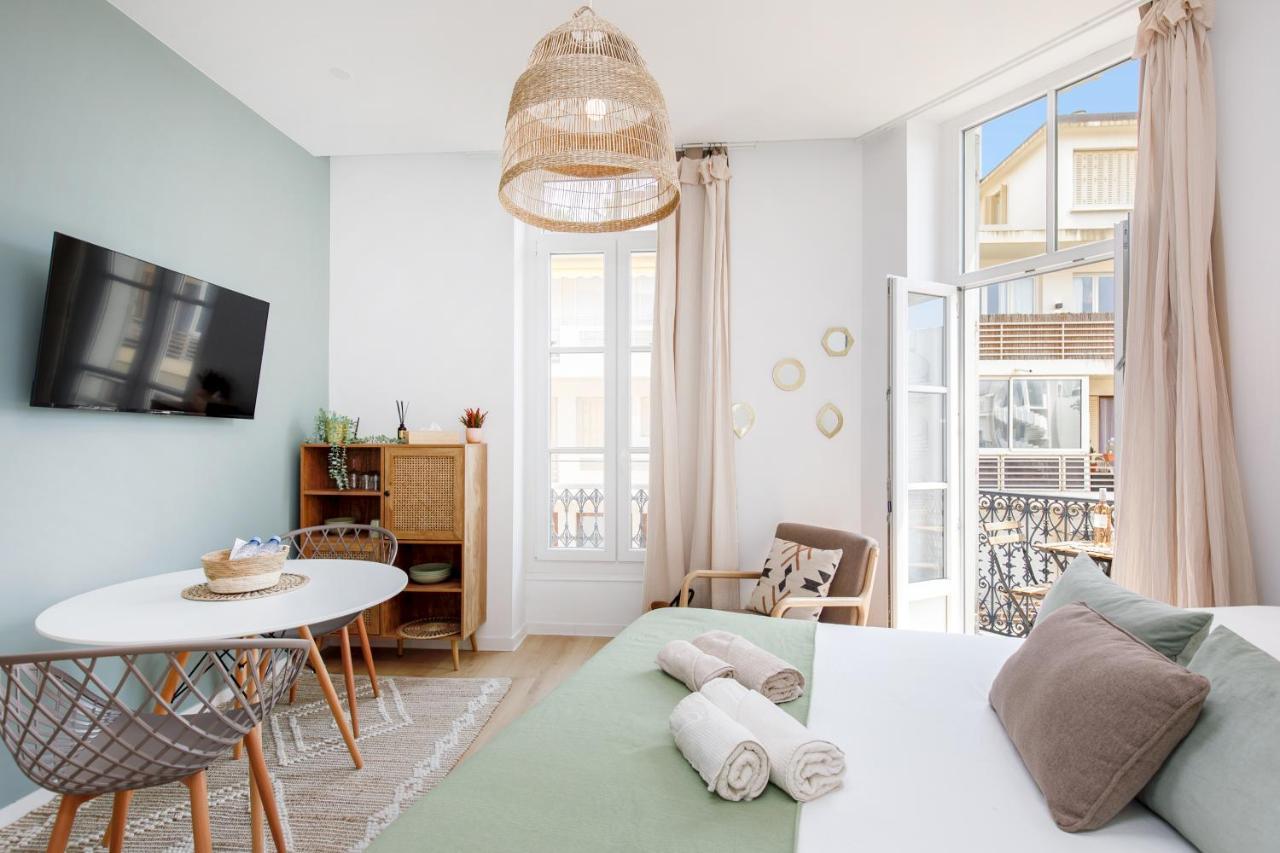 Comfortable Studio W Balcony Cannes Center Tgv Esterno foto